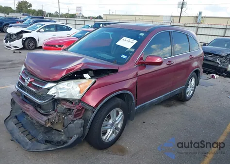 2011 Honda Cr-V Ex-L z USA, uszkodzony, nr VIN 5J6RE3H7XBL030212